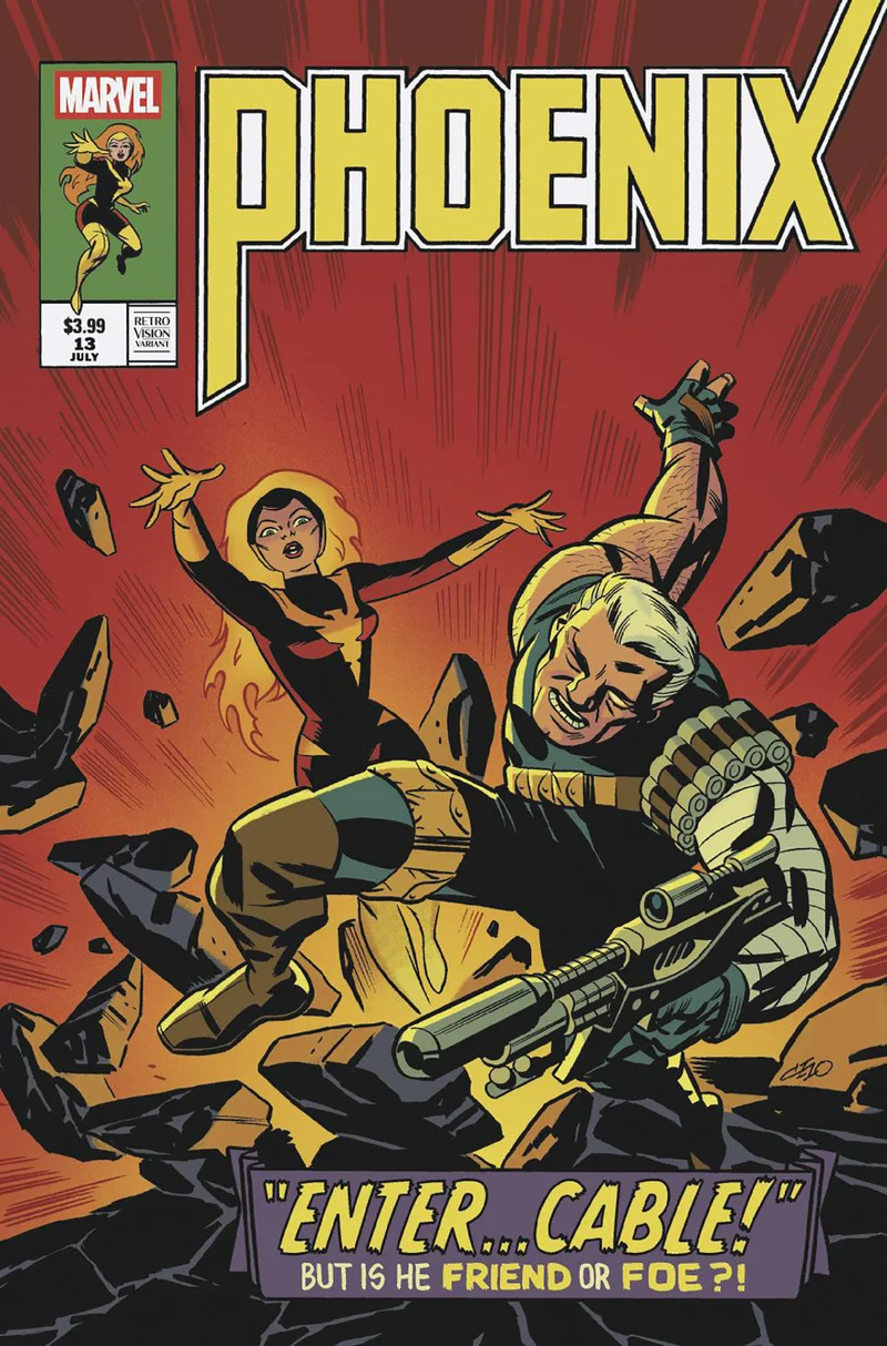 Phoenix #13 Michael Cho Variante Rétrovision