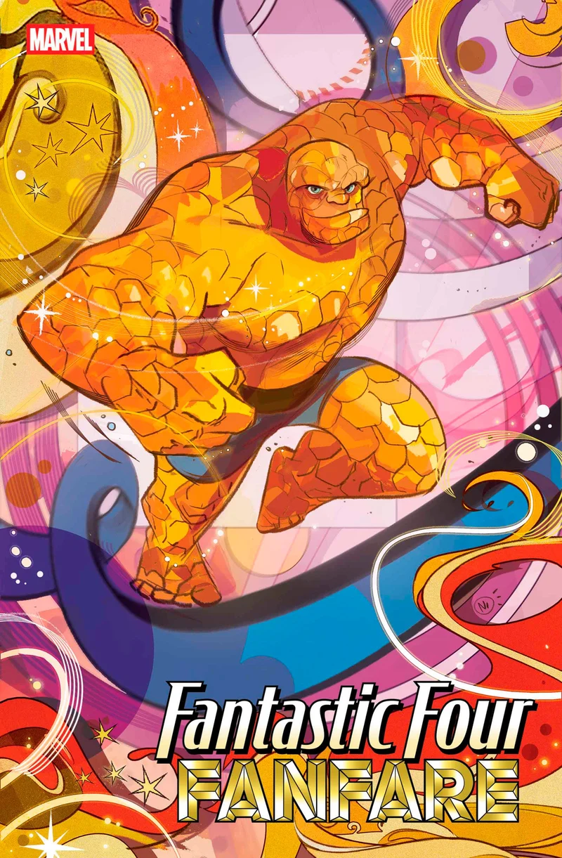 Fanfare des Quatre Fantastiques #3 Nicoletta Baldari Variante en 4 parties