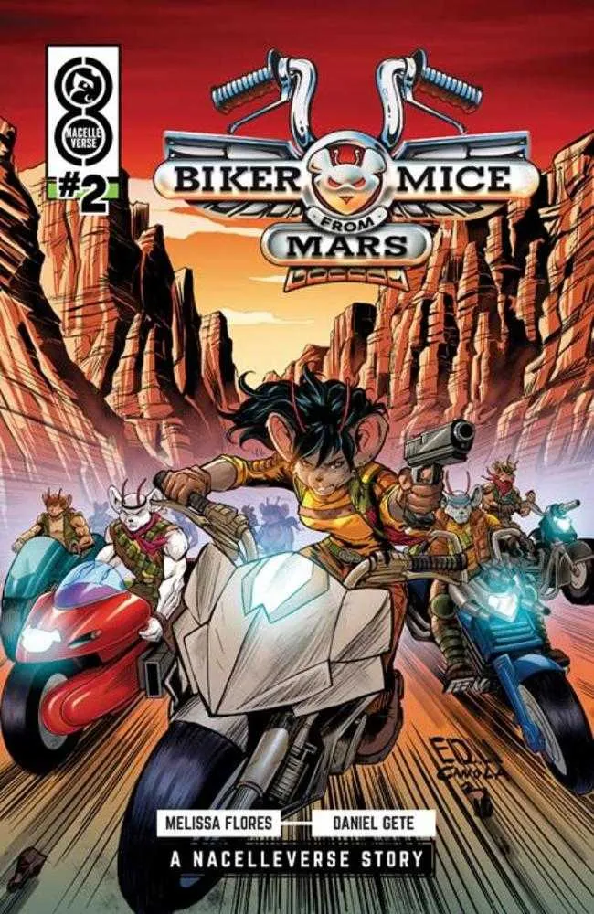 Biker Mice From Mars (2025) #2 Couverture A Edu Souza
