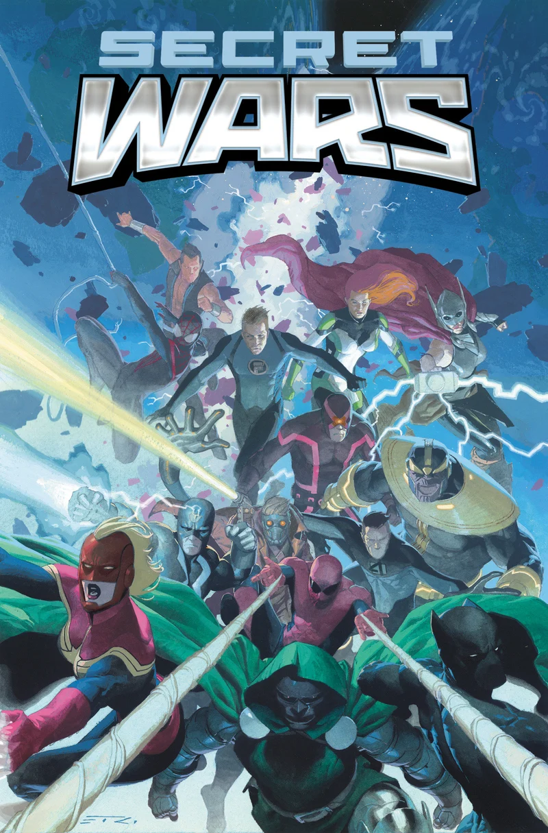 Secret Wars : Battleworld Omnibus, tome 2, couverture Esad Ribic [Vente directe uniquement]