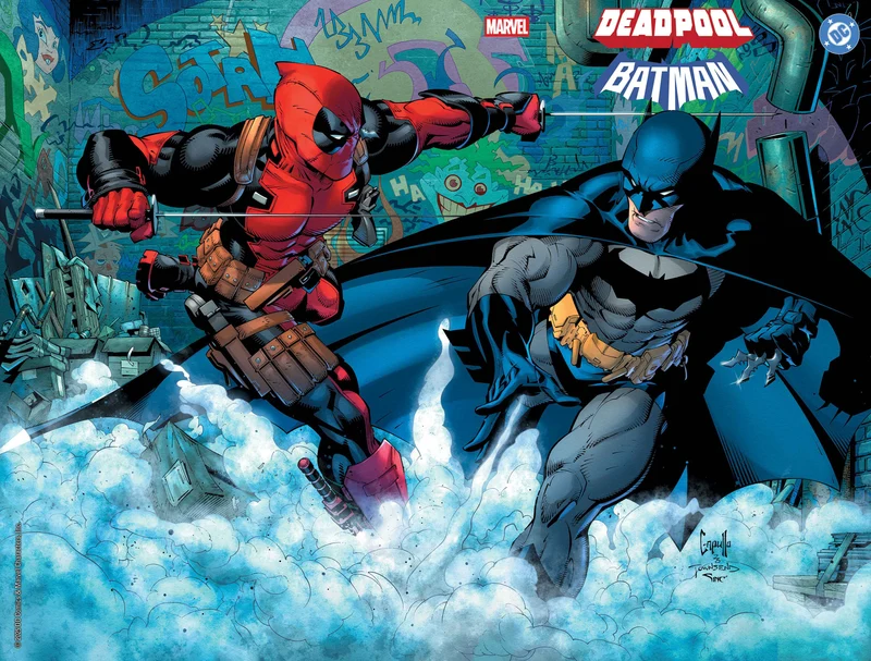 Marvel DC Deadpool Batman #1 MARVEL Greg Capullo Wraparound 09/17/2025