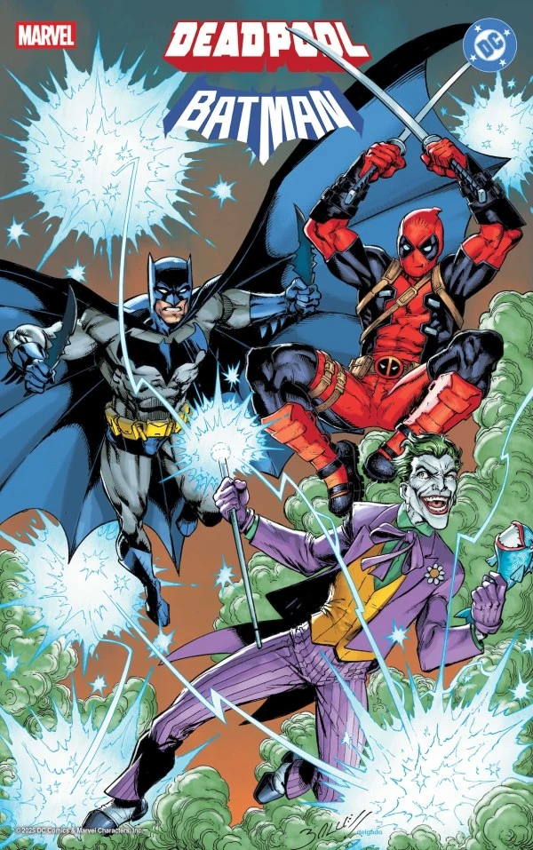 Marvel DC Deadpool Batman #1 MARVEL Mark Bagley Foil 09/17/2025