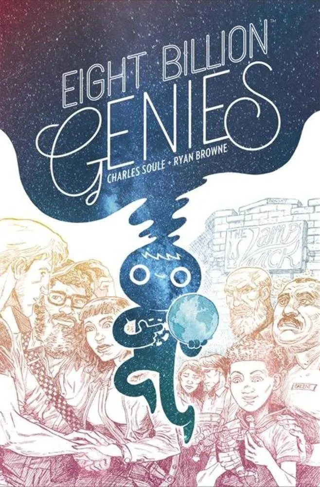 Couverture de TPB Ryan Browne de Eight Billion Genies (Mature)