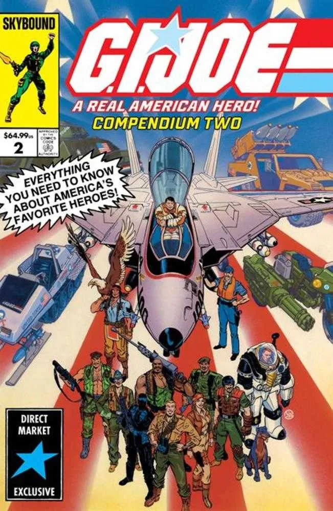 GI Joe, un véritable héros américain, Compendium TPB, livre 02, exclusivité du marché direct, couverture Michael Golden