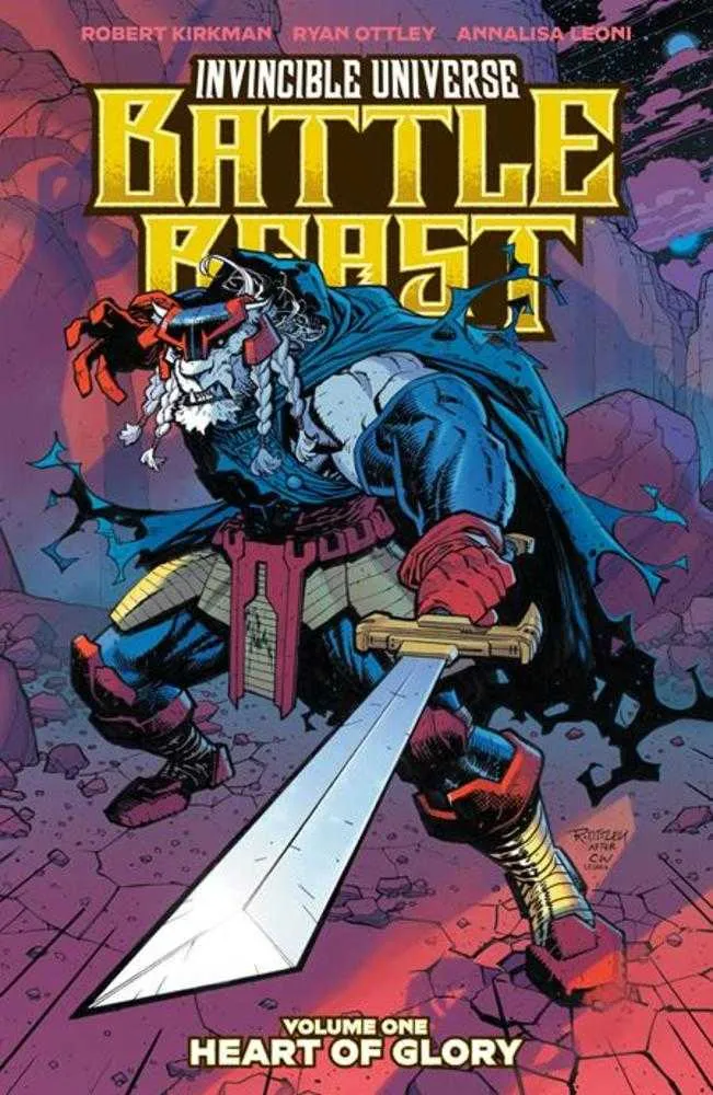 Invincible Universe Battle Beast TPB Volume 01 Ryan Ottley & Annalisa Leoni Couverture