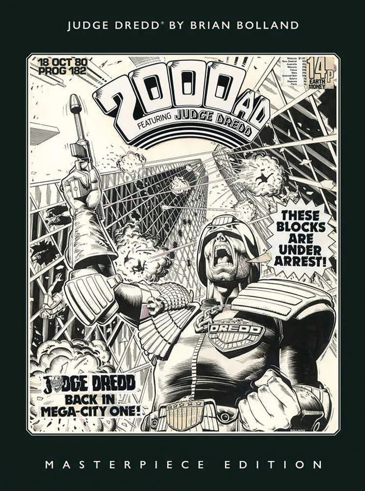 Judge Dredd par Brian Bolland : Édition Masterpiece TPB