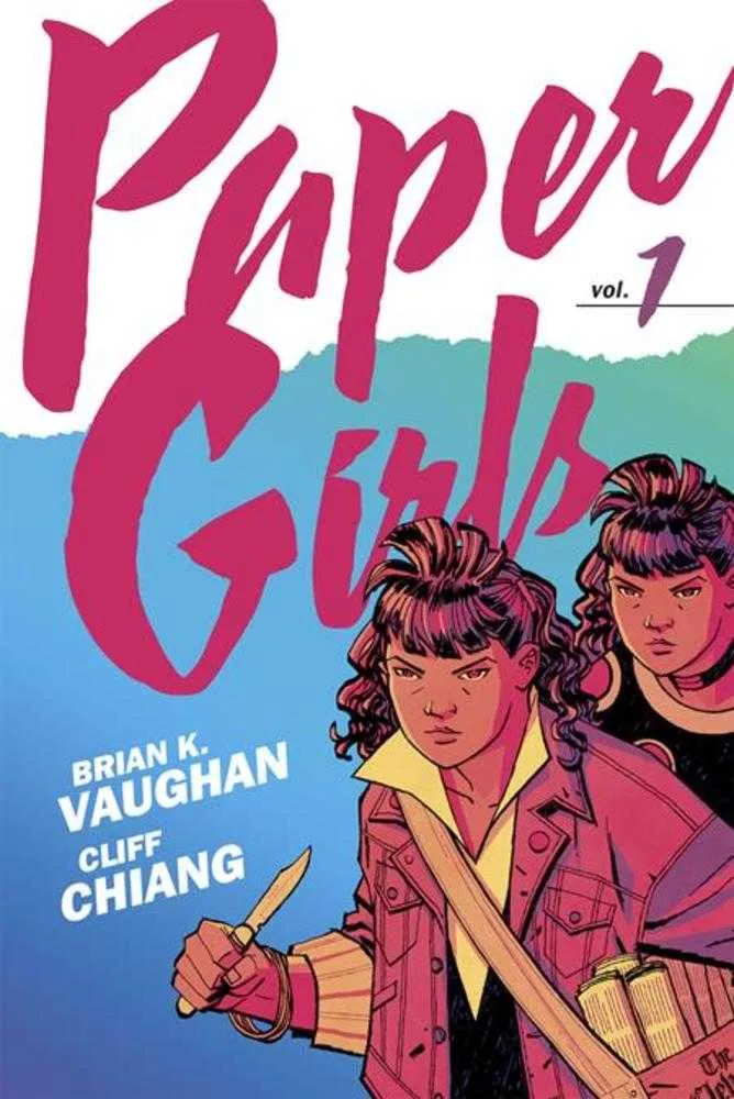 Paper Girls Backpack Edition TPB Volume 01 Couverture Cliff Chiang