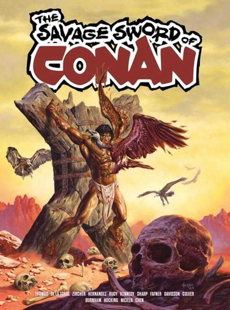 Savage Sword Of Conan TPB Volume 03 Édition Directe Joe Jusko Couverture (Mature)