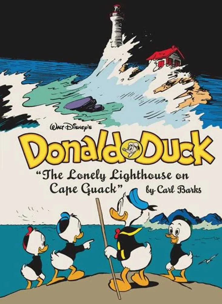 Donald Duck de Walt Disney, couverture rigide, Le phare solitaire du cap Quack