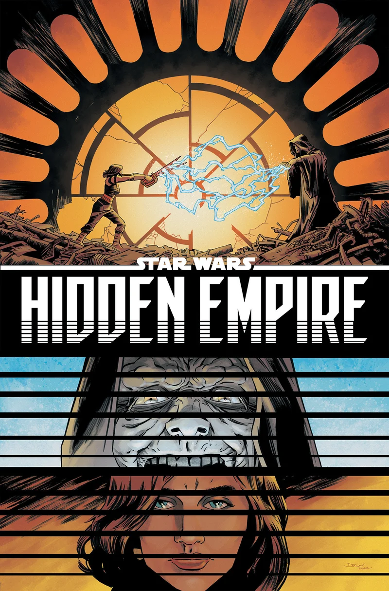 Couverture de l'Omnibus Star Wars : L'Empire caché de Declan Shalvey [Marché direct uniquement]
