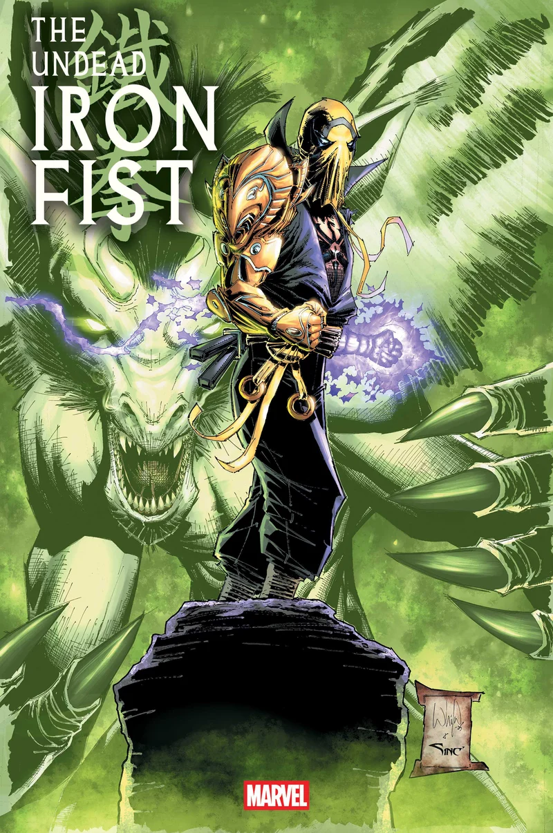 Le Poing de Fer Mort-Vivant #1 MARVEL 09/10/2025