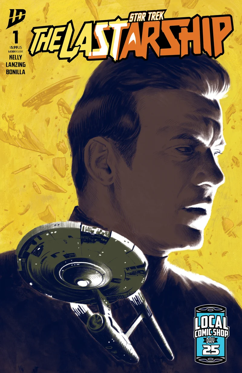 Star Trek : Le Dernier Vaisseau #1, magasin de bandes dessinées local, Day Ward, 09/24/2025