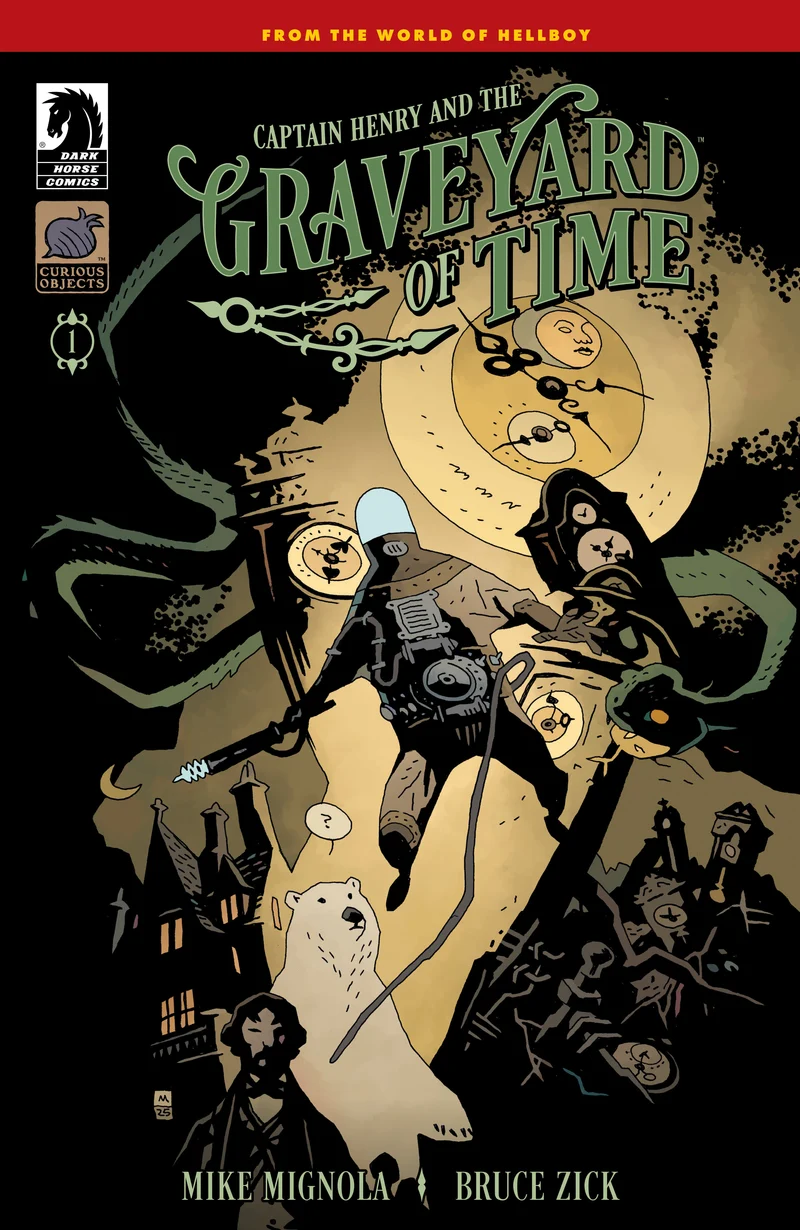 Capitaine Henry et le cimetière du temps #1 Dark Horse B Mike Mignola 10/22/2025
