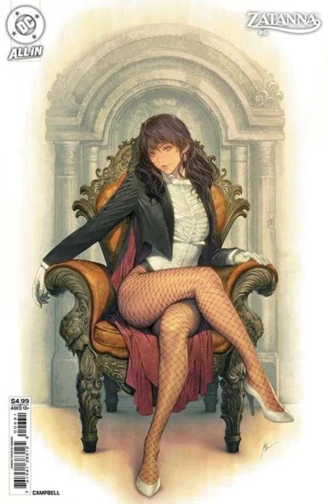 Zatanna #6 (sur 6) Couverture C Homare Variante en papier cartonné