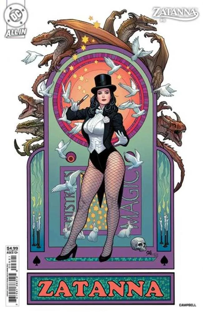 Zatanna #6 (sur 6) DC B Frank Cho 07/16/2025