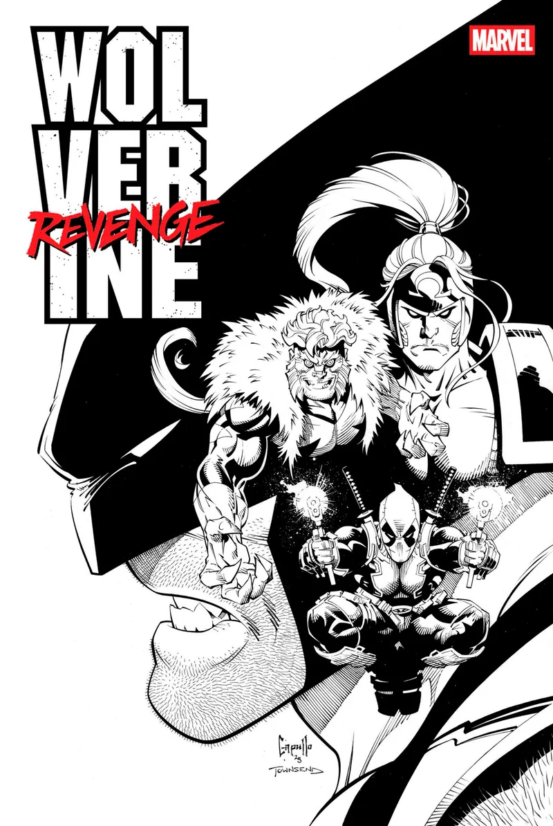 Wolverine : Revenge - Red Band : Raw - Édition Noir & Blanc #1 [Polybagged]