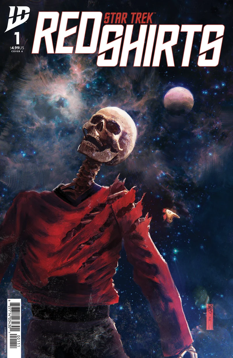 Star Trek : Chemises rouges n°1 Couverture A (Shehan)