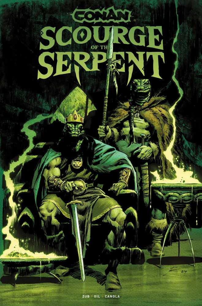 Conan le barbare, le fléau du serpent #1 [sur 4] TITAN G 9/24/2025