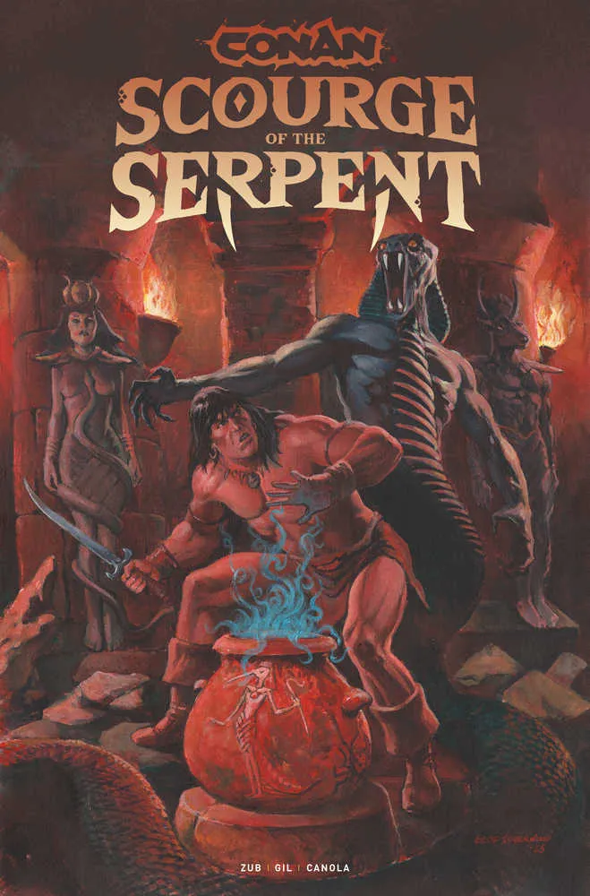 Conan le barbare, le fléau du serpent #1 [sur 4] TITAN C 9/24/2025