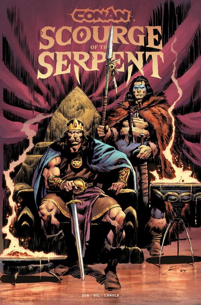 Conan le barbare, le fléau du serpent #1 [sur 4] TITAN A De la Torre 9/24/2025