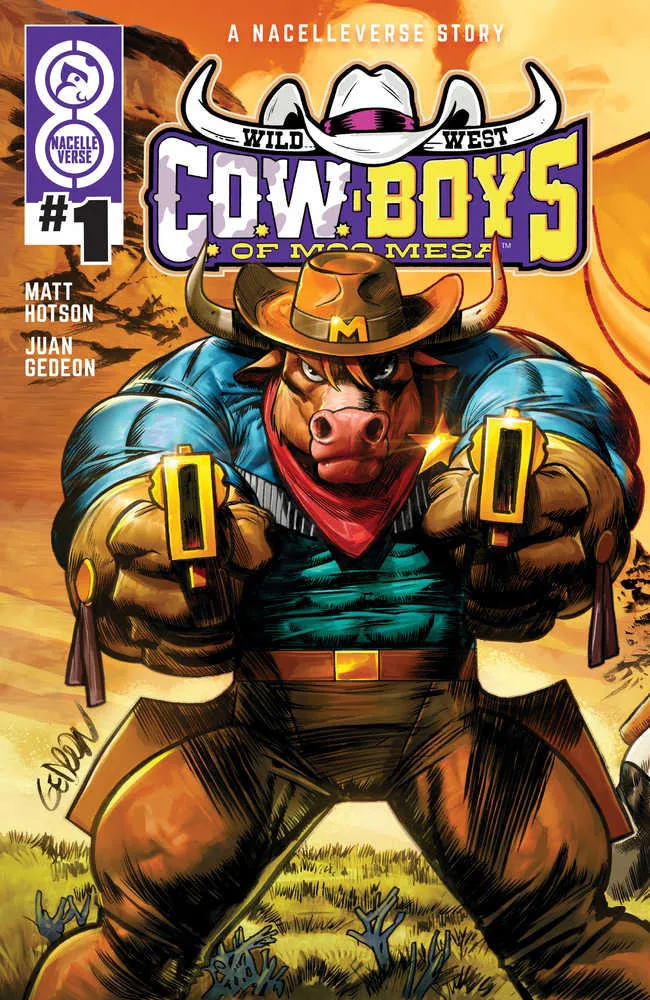 Wild West Cow Boys de Moo Mesa #1 [sur 4] Oni Press A Gedeon 9/17/2025