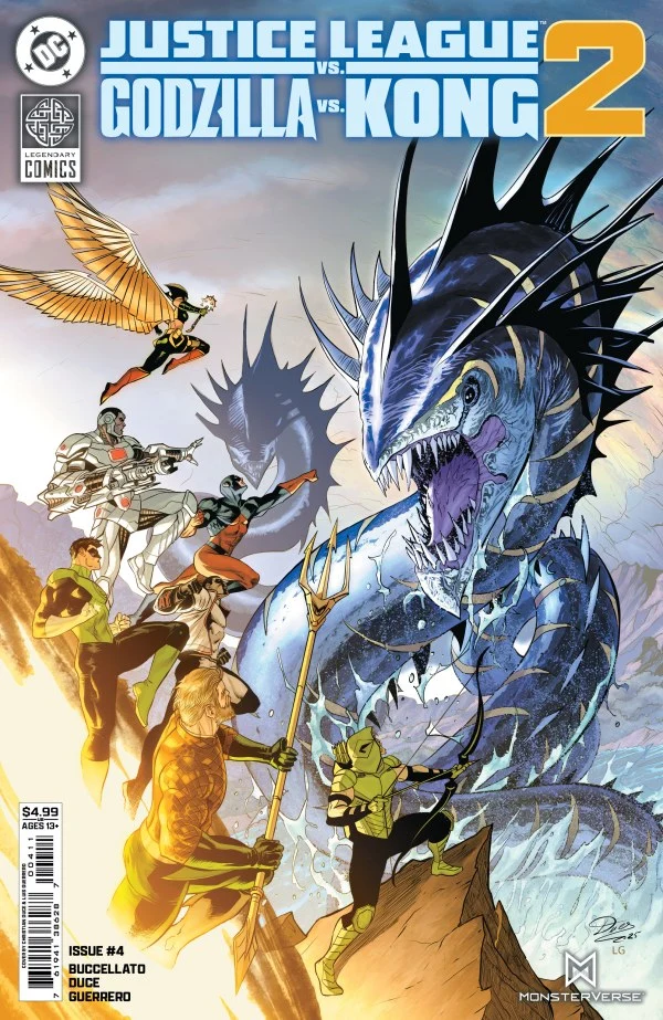 Justice League vs Godzilla vs Kong 2 #4 [Sur 7] DC A Christian Duce 09/03/2025