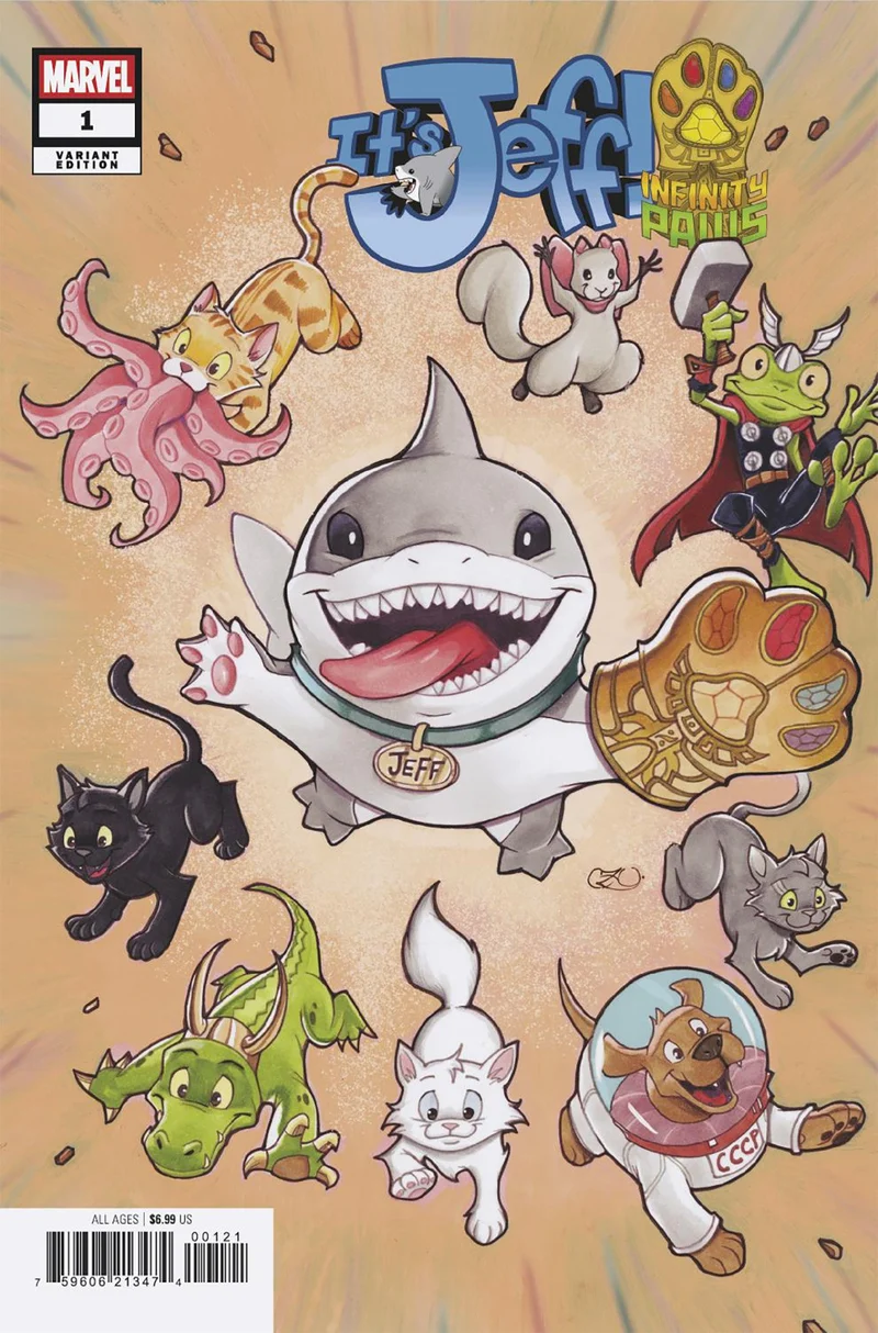 C'est Jeff : Infinity Paws #1 Variante Chrissie Zullo