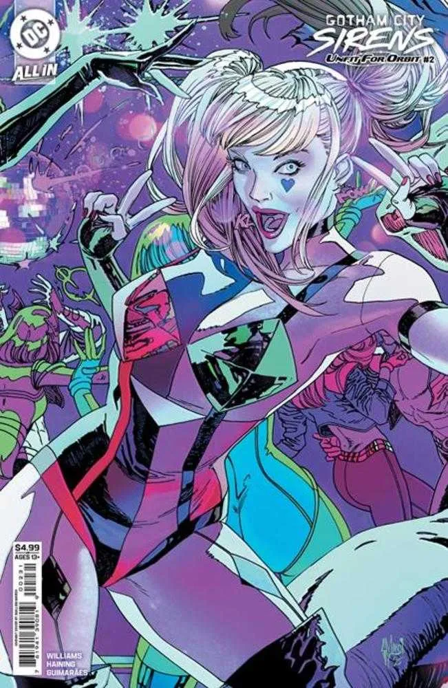 Gotham City Sirens Unfit For Orbit #2 (sur 5) Couverture C Guillem March Connecting Card Stock Variant
