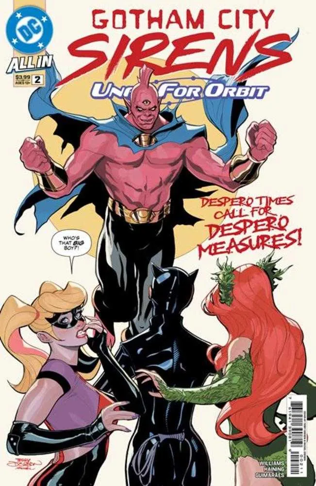 Gotham City Sirens Unfit For Orbit #2 (sur 5) Couverture A Terry Dodson & Rachel Dodson
