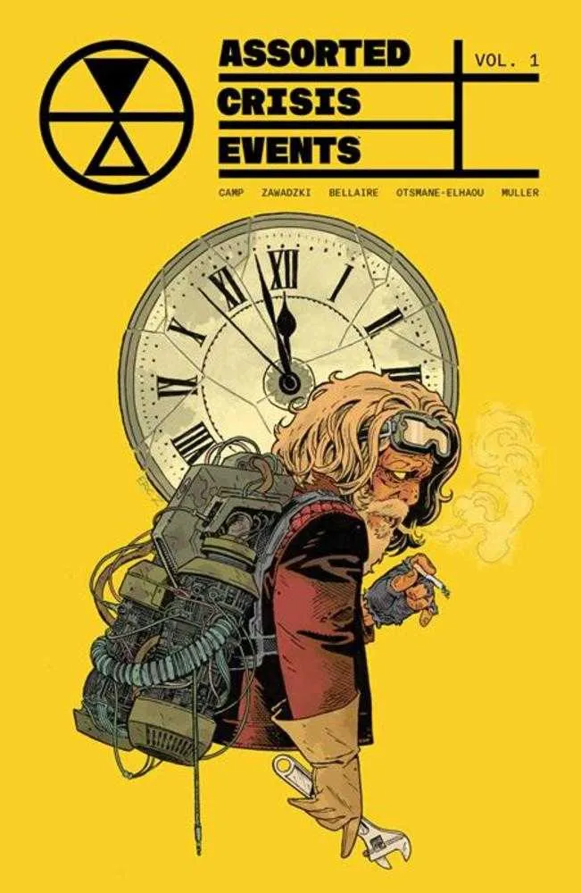 Assortiment d'événements de crise TPB Volume 01 Exclusivité du marché direct Eric Zawadzki Couverture jaune (Mature)