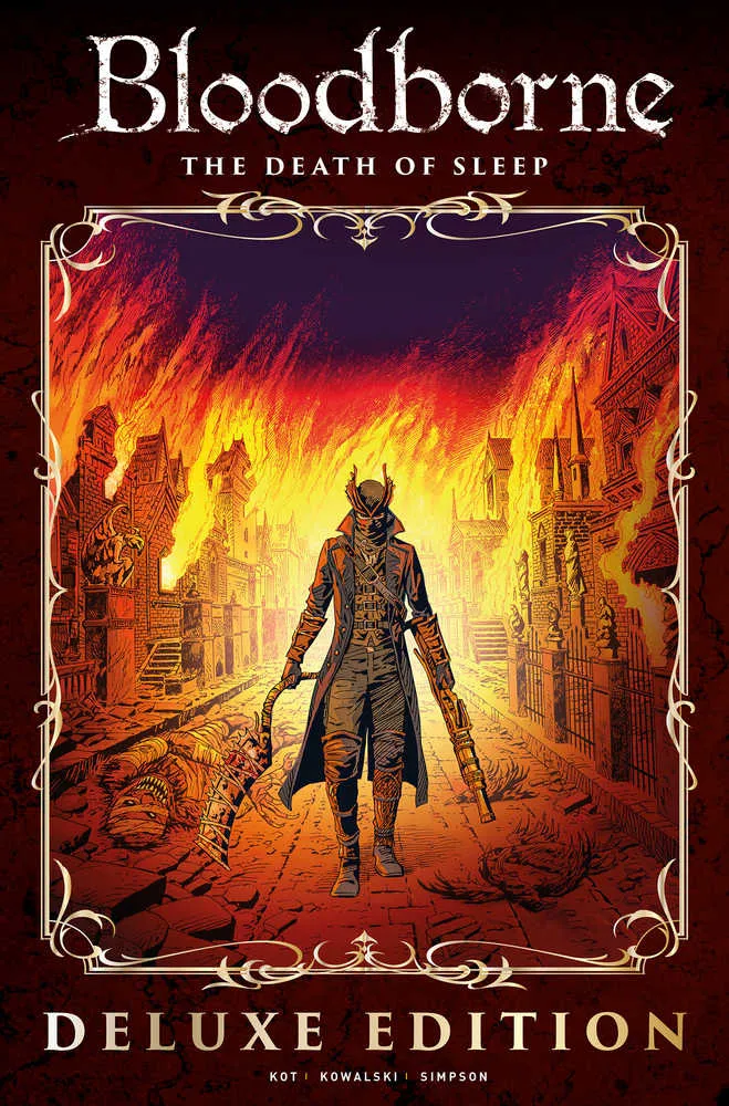 Bloodborne, tome 01, couverture rigide, La Mort du Sommeil, édition Deluxe (adulte)