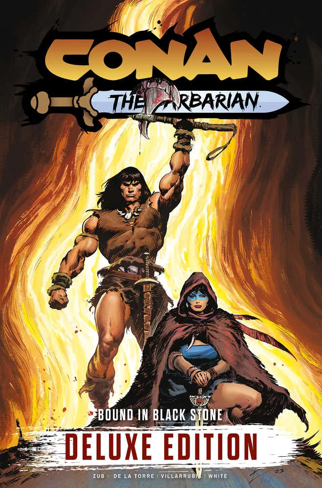 Conan le Barbare, tome 01, relié en pierre noire, édition Deluxe