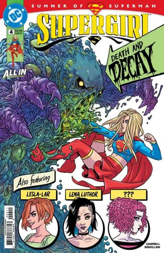 Couverture de Supergirl #4 A Sophie Campbell