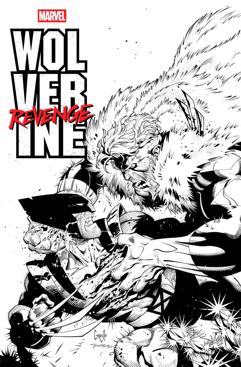 Wolverine : Revenge - Red Band : Raw - Édition Noir & Blanc #2 [Polybagged]