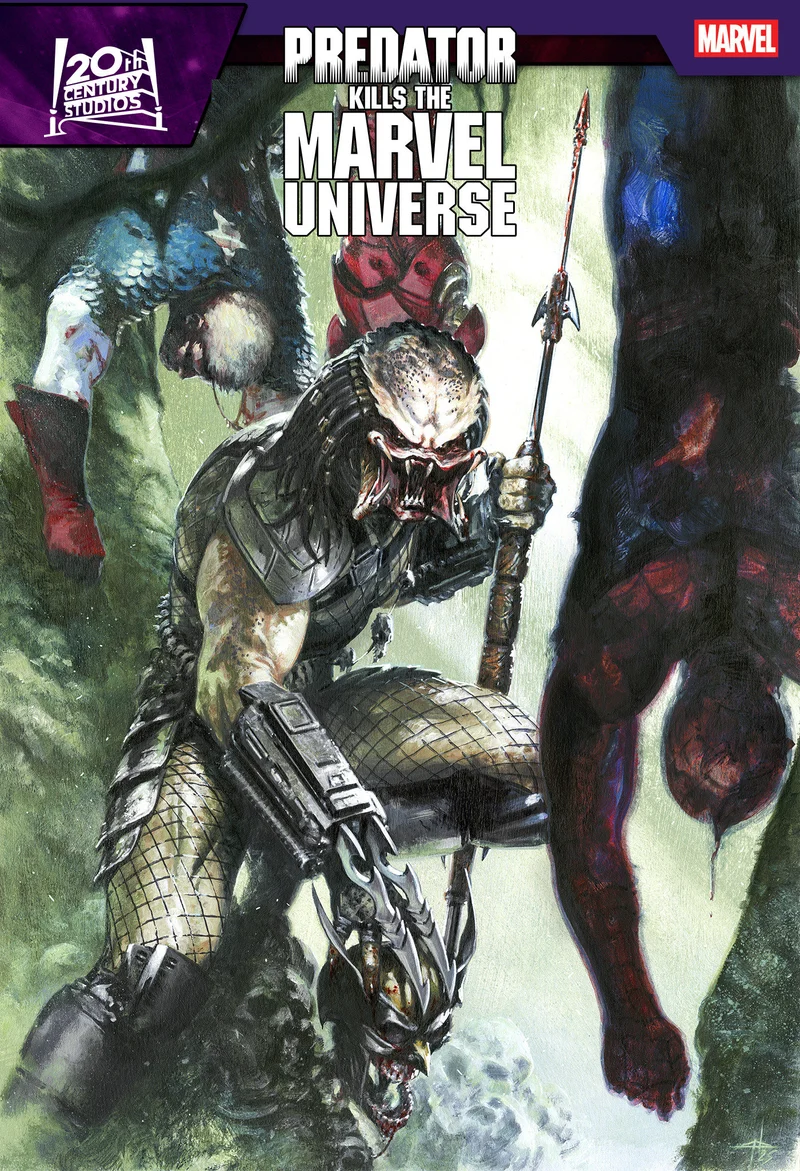 Predator Kills The Marvel Universe #1 Variante Gabriele Dell'Otto