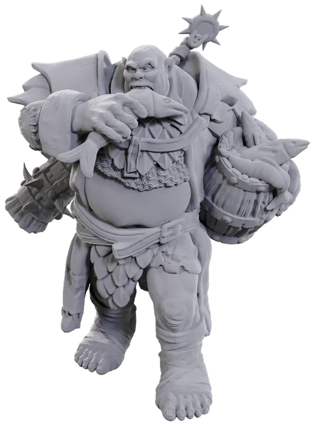 D&D MINIS : WV25 SOLDAT OGRE
