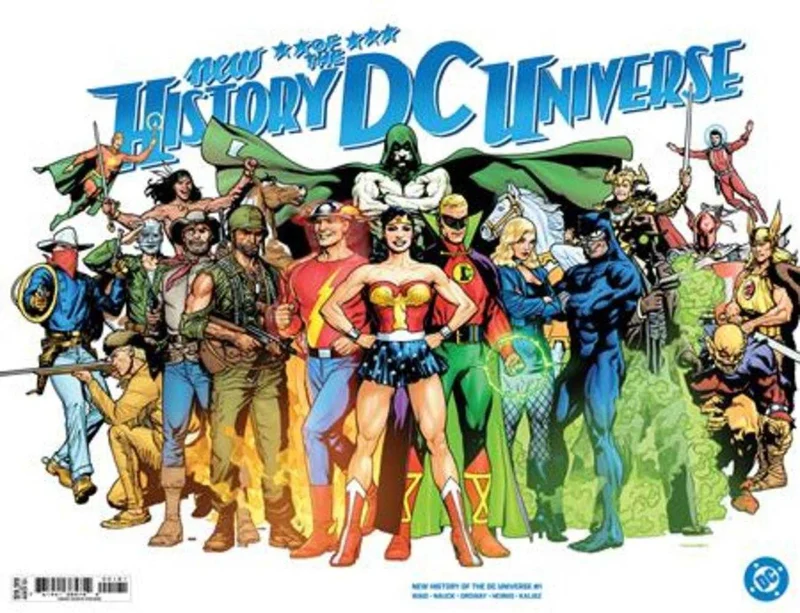 Nouvelle histoire de l'univers DC #1 (sur 4) Couverture E Ryan Sook Variante enveloppante