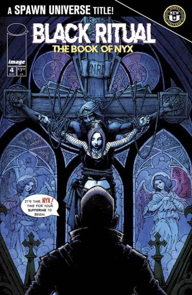 Spawn Black Ritual The Book Of NYX #4 (sur 7) Couverture A Nat Jones