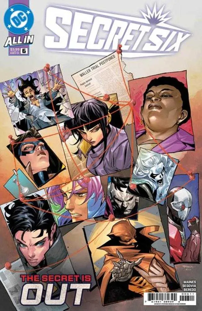 Secret Six #6 (sur 6) Couverture A Stephen Segovia