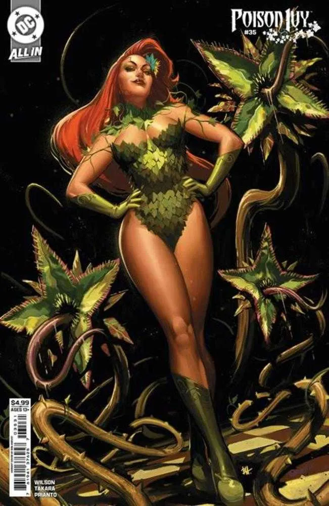 Poison Ivy #35 Couverture C Ben Harvey Variante de stock de cartes