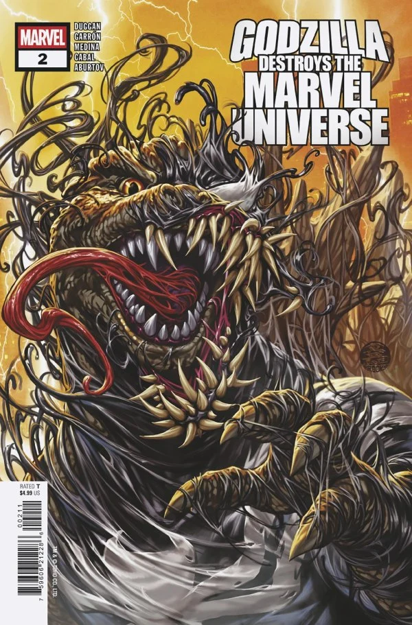 Godzilla détruit l'univers Marvel #2, sortie le 08/20/2025