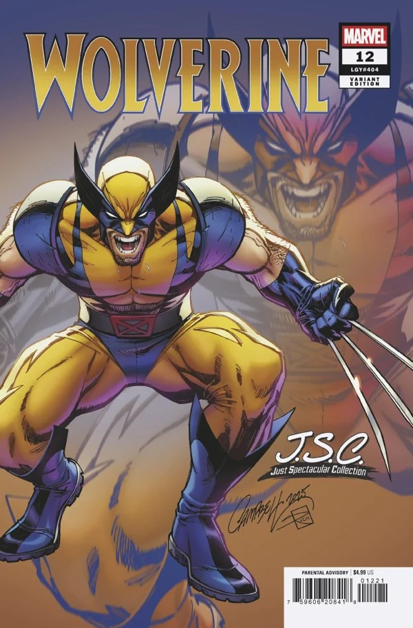 Wolverine #12 J. Scott Campbell Collection tout simplement spectaculaire 08/20/2025