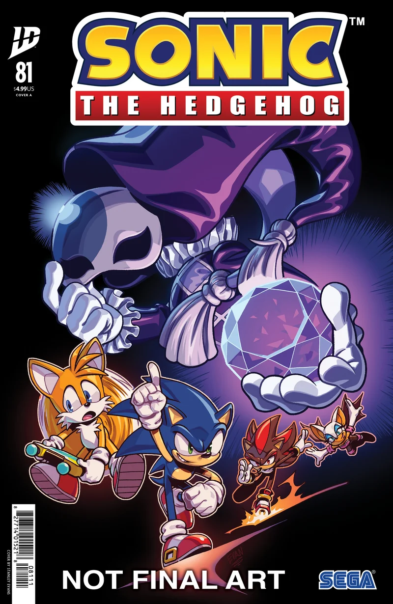 Sonic Hedgehog #81 IDW A Stanley Release 09/03/2025