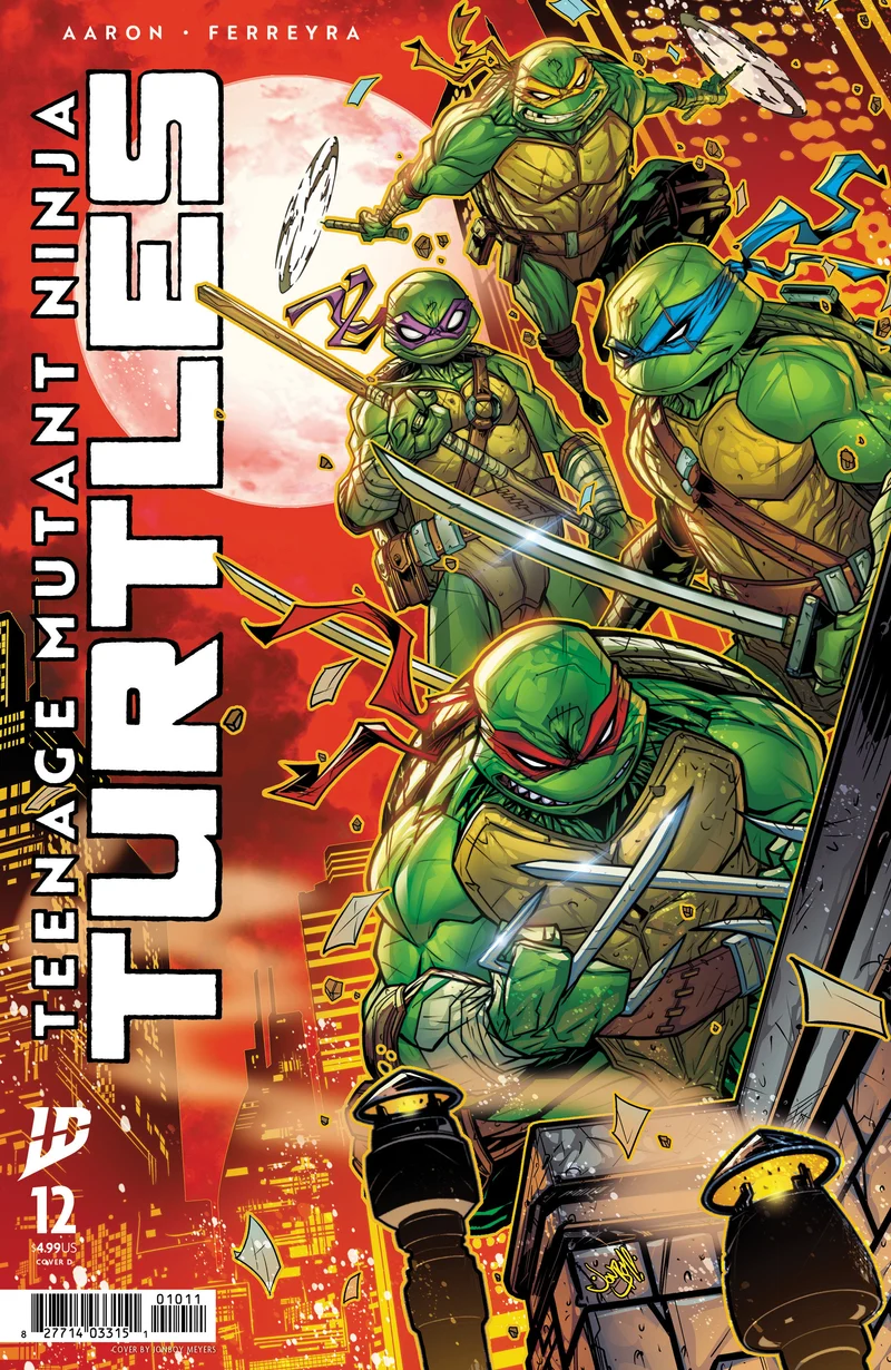 Les Tortues Ninja #12 #12 IDW D Meyers 10/22/2025