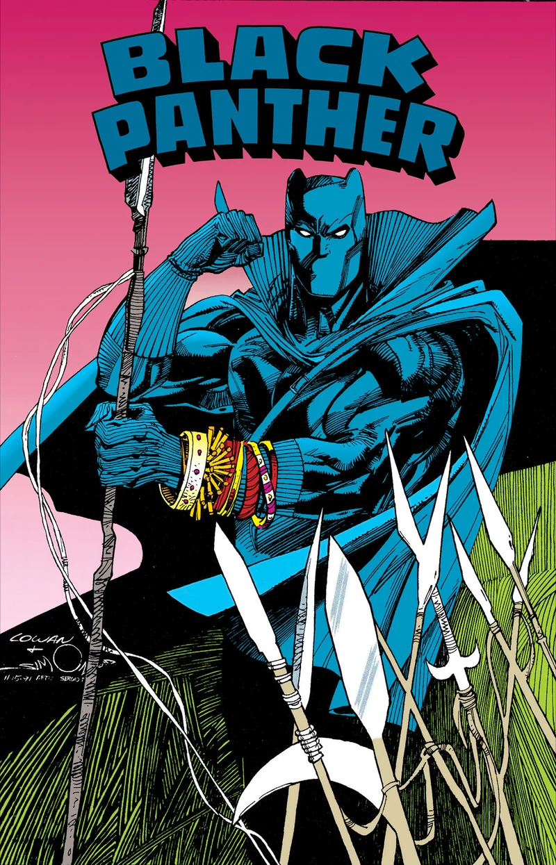 Couverture de Denys Cowan pour Black Panther : La proie de la panthère