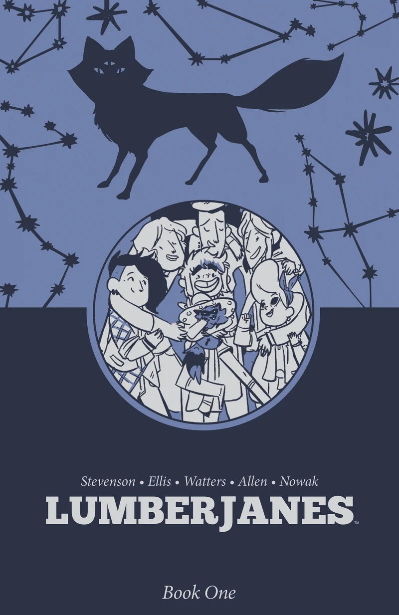 Lumberjanes, tome 1, couverture rigide