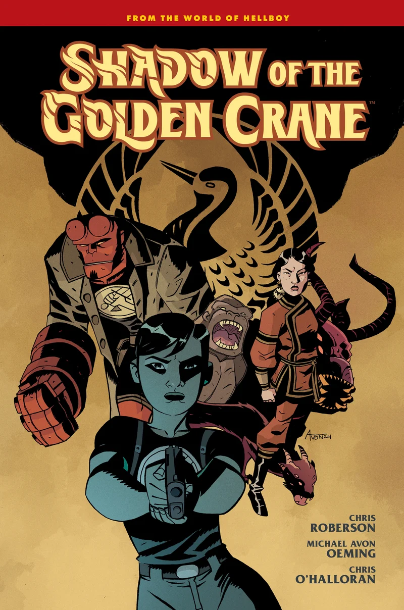 L'ombre de la grue d'or