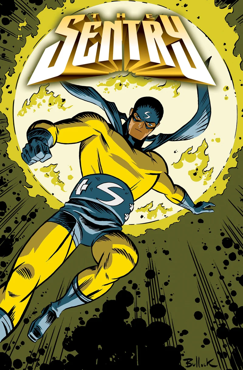 Couverture de l'Omnibus Sentry de Dave Bullock [Marché direct uniquement]