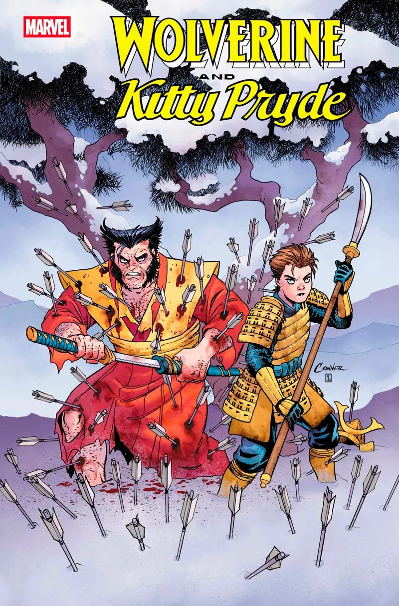 Wolverine et Kitty Pryde #3 Variante Amanda Conner