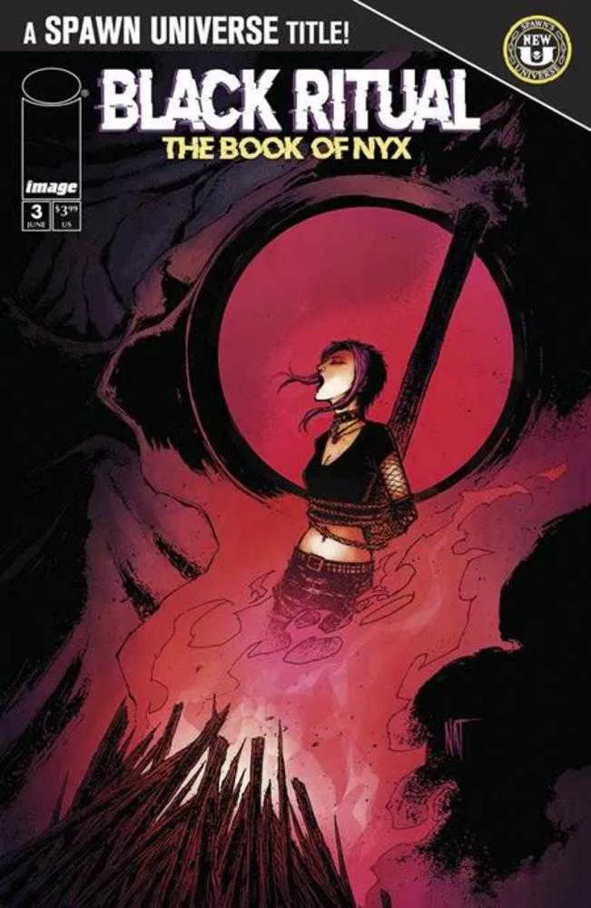 Spawn Black Ritual The Book Of NYX #3 (sur 7) Couverture A Nat Jones